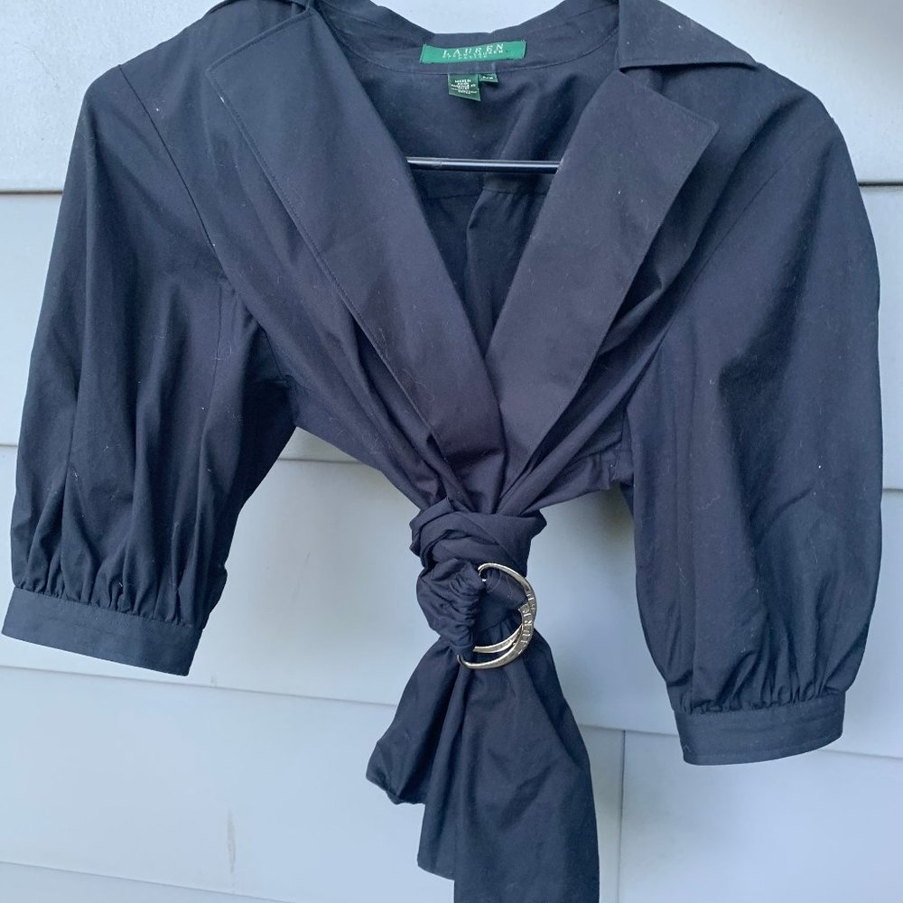 Vintage Ralph Lauren Wrap Blouse